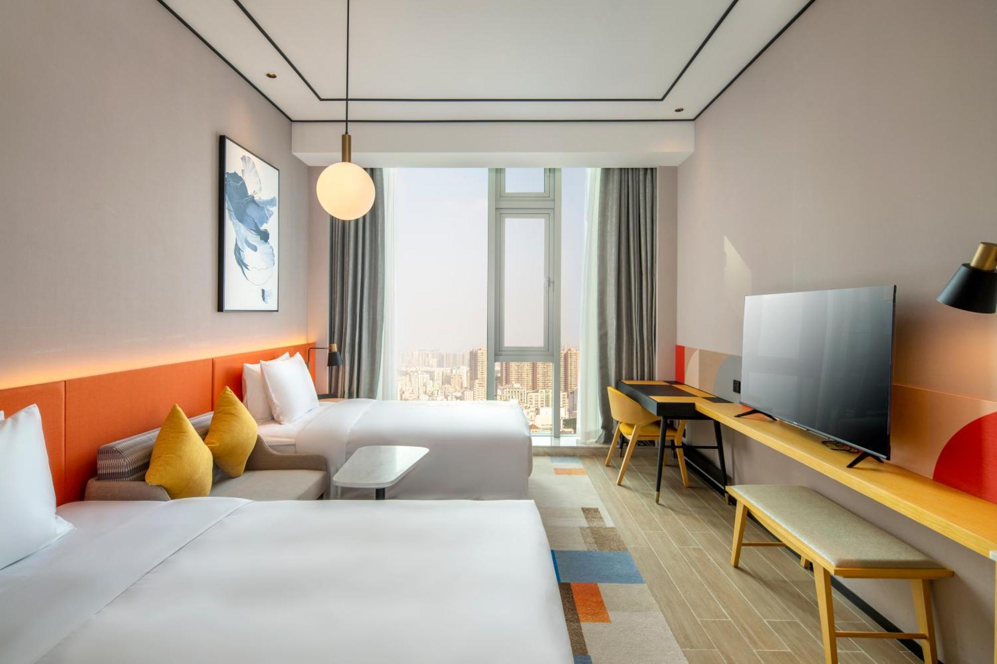 Hilton Garden Inn Shenzhen Airport,Enjoy 24-Hour One Way Free Delivery From Hotel To Shenzhen Baoan Airport On The Hour Σενζέν Εξωτερικό φωτογραφία