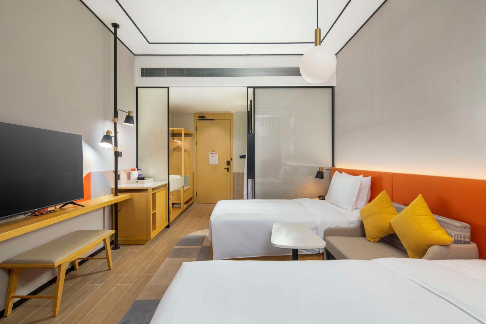 Hilton Garden Inn Shenzhen Airport,Enjoy 24-Hour One Way Free Delivery From Hotel To Shenzhen Baoan Airport On The Hour Σενζέν Εξωτερικό φωτογραφία