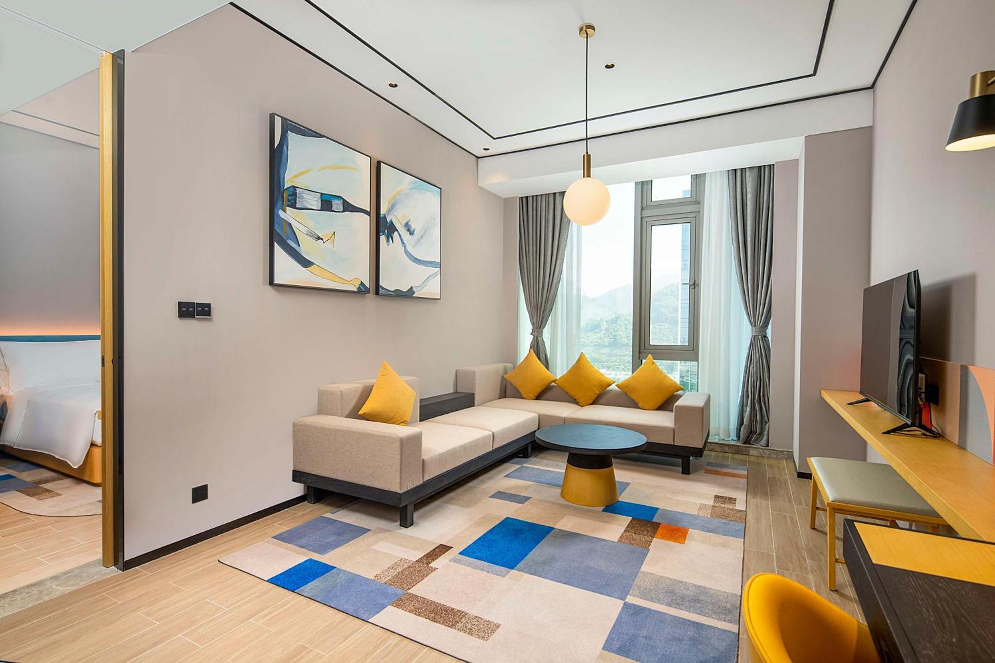 Hilton Garden Inn Shenzhen Airport,Enjoy 24-Hour One Way Free Delivery From Hotel To Shenzhen Baoan Airport On The Hour Σενζέν Εξωτερικό φωτογραφία